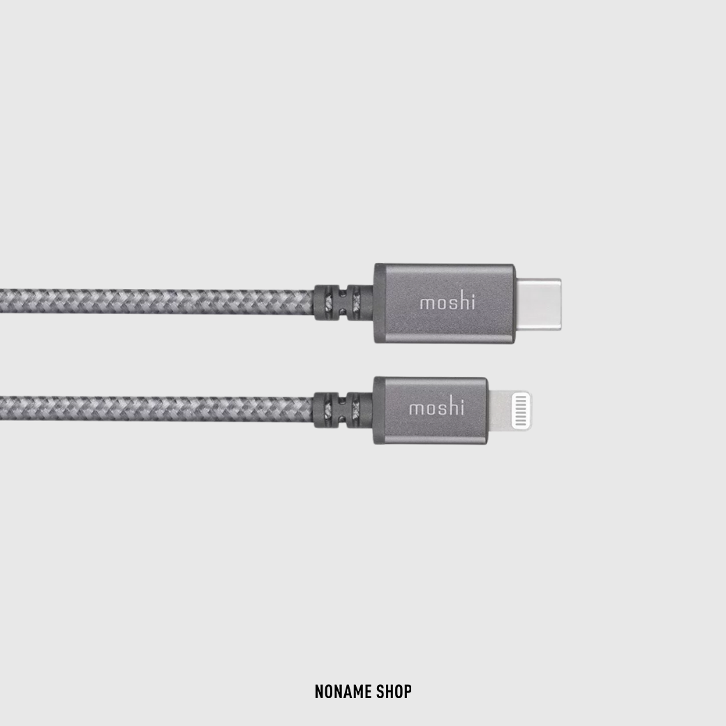 MOSHI Integra 強韌系列 USB-C to Lightning 快充 傳輸編織線 1.2m 兩色