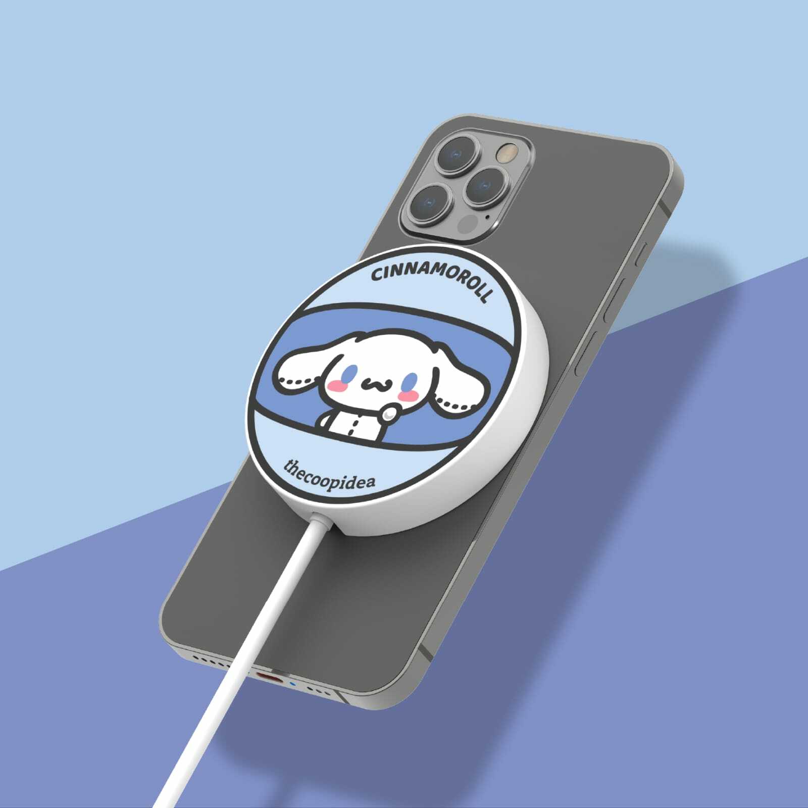 Thecoopidea x Sanrio Magsafe 磁吸無線充電板