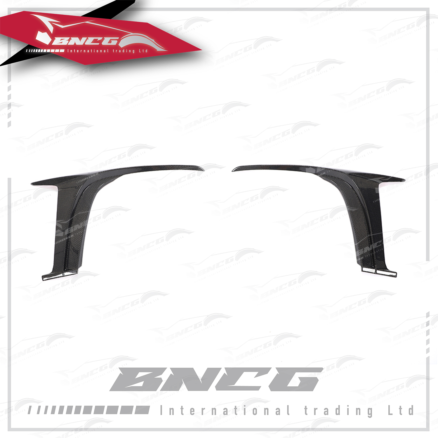 捷豹 Jaguar F-Type Coupe 17-20年式 專用 改裝 卡夢 碳纖維 空力套件 前保桿 風口飾條