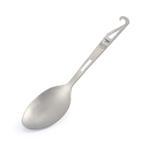 Keith 純鈦輕量環保長柄湯匙 Ti5317