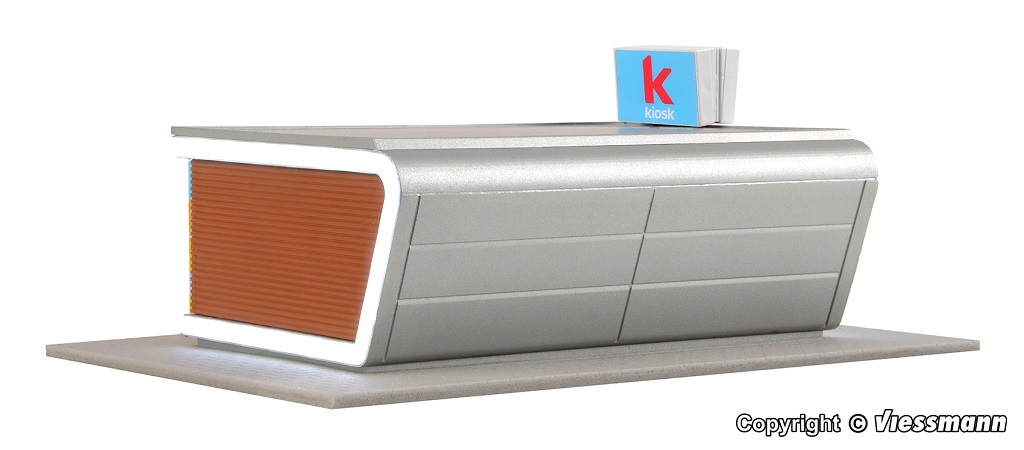 Kibri 39008 HO scale, Modern kiosk