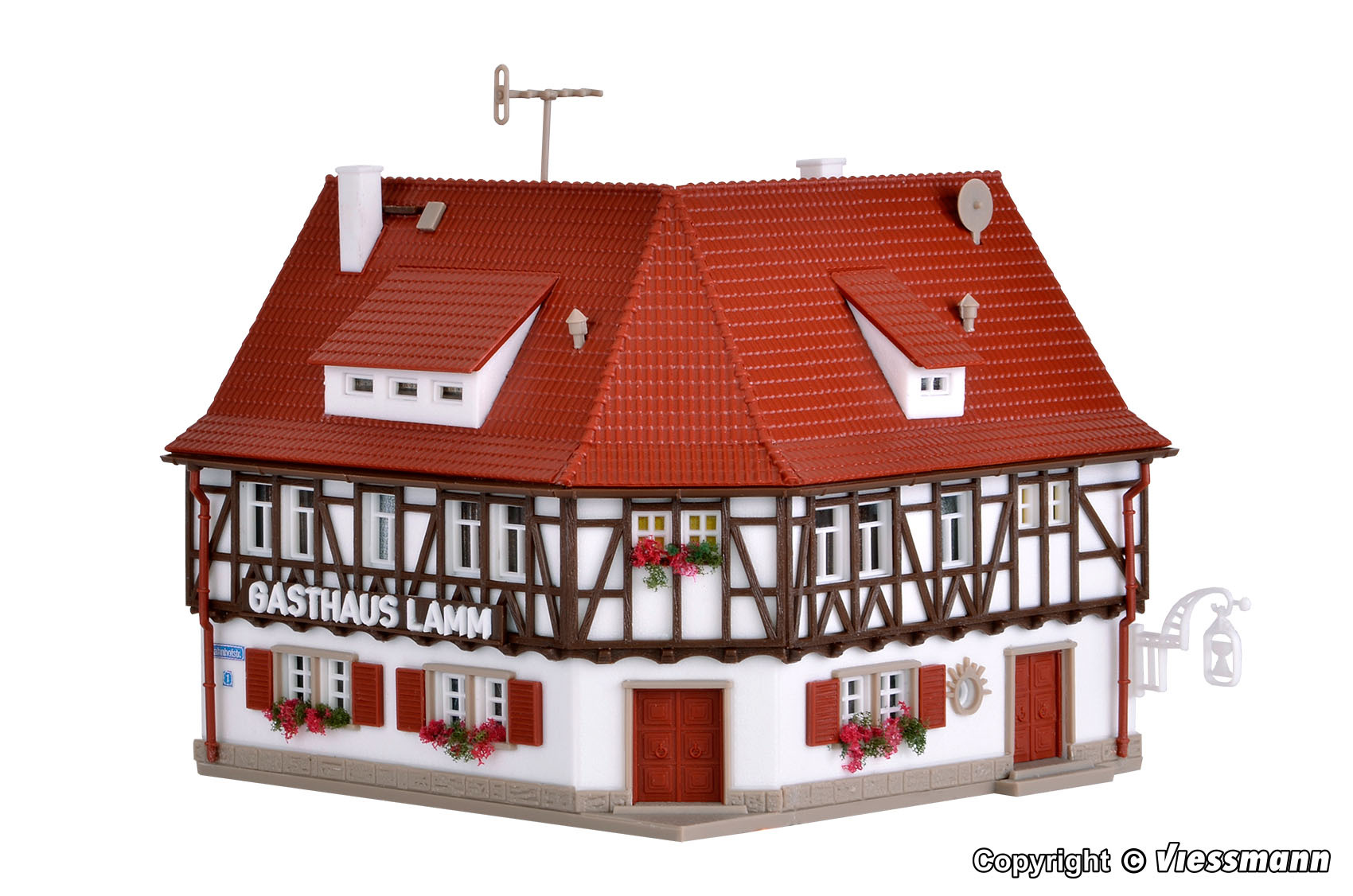 Vollmer 47645 N scale Gasthaus Lamm