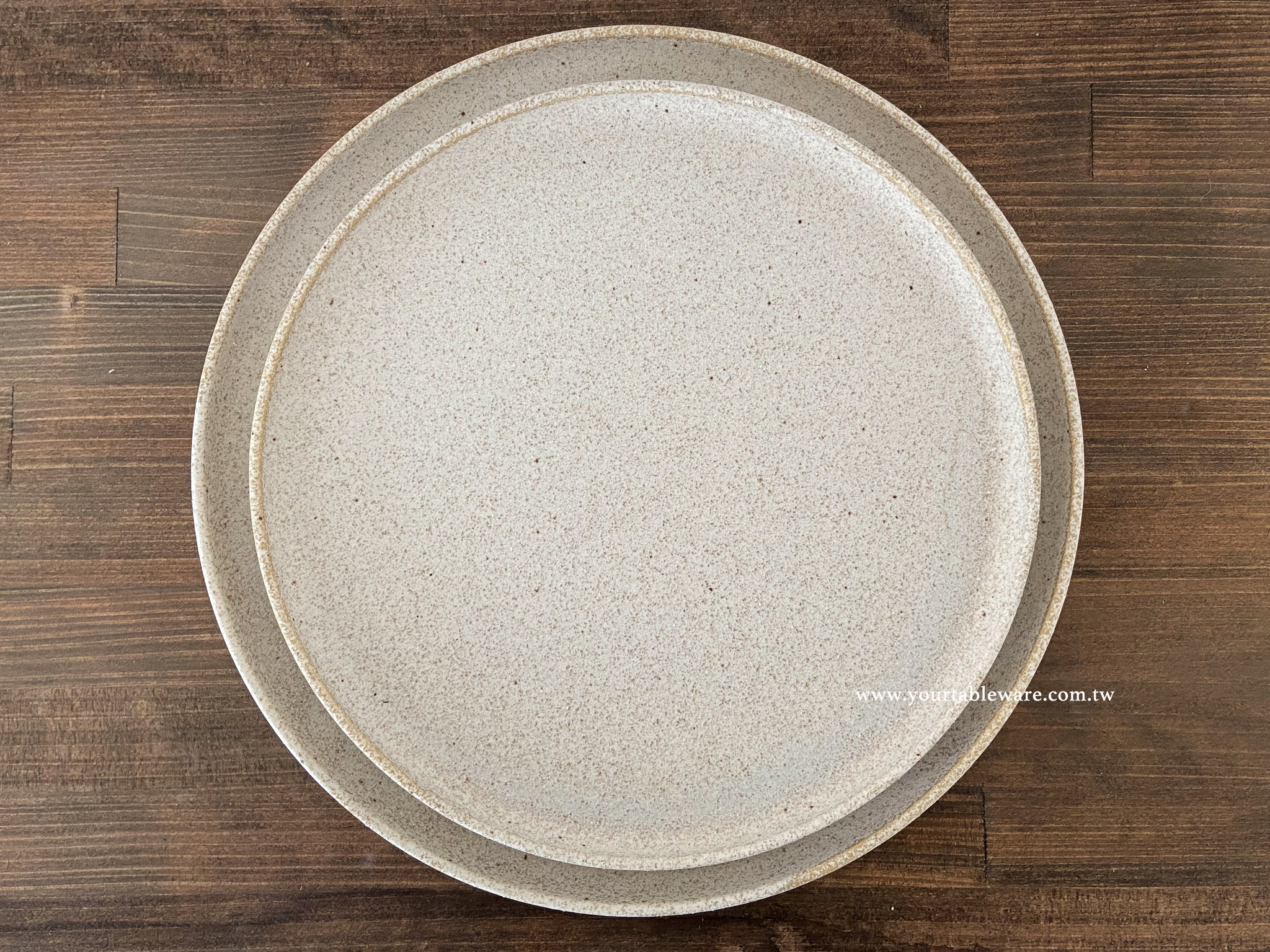 日本 美濃燒 燕麥米 圓皿