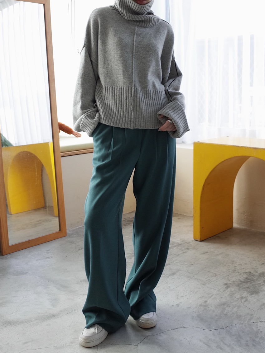 twinkle fir wide leg trousers