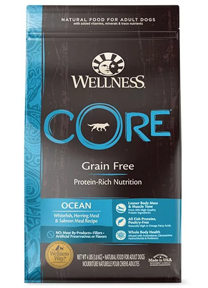 Wellness Core 海洋魚配方﹙無穀物﹚4lb/12lb/22lb