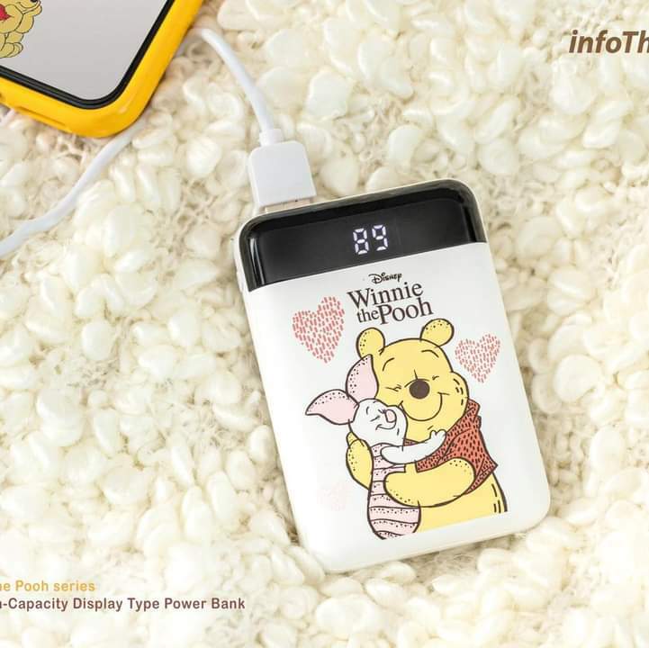 台灣製infoThink維尼迷你高容量顯示型行動電源10000mAh