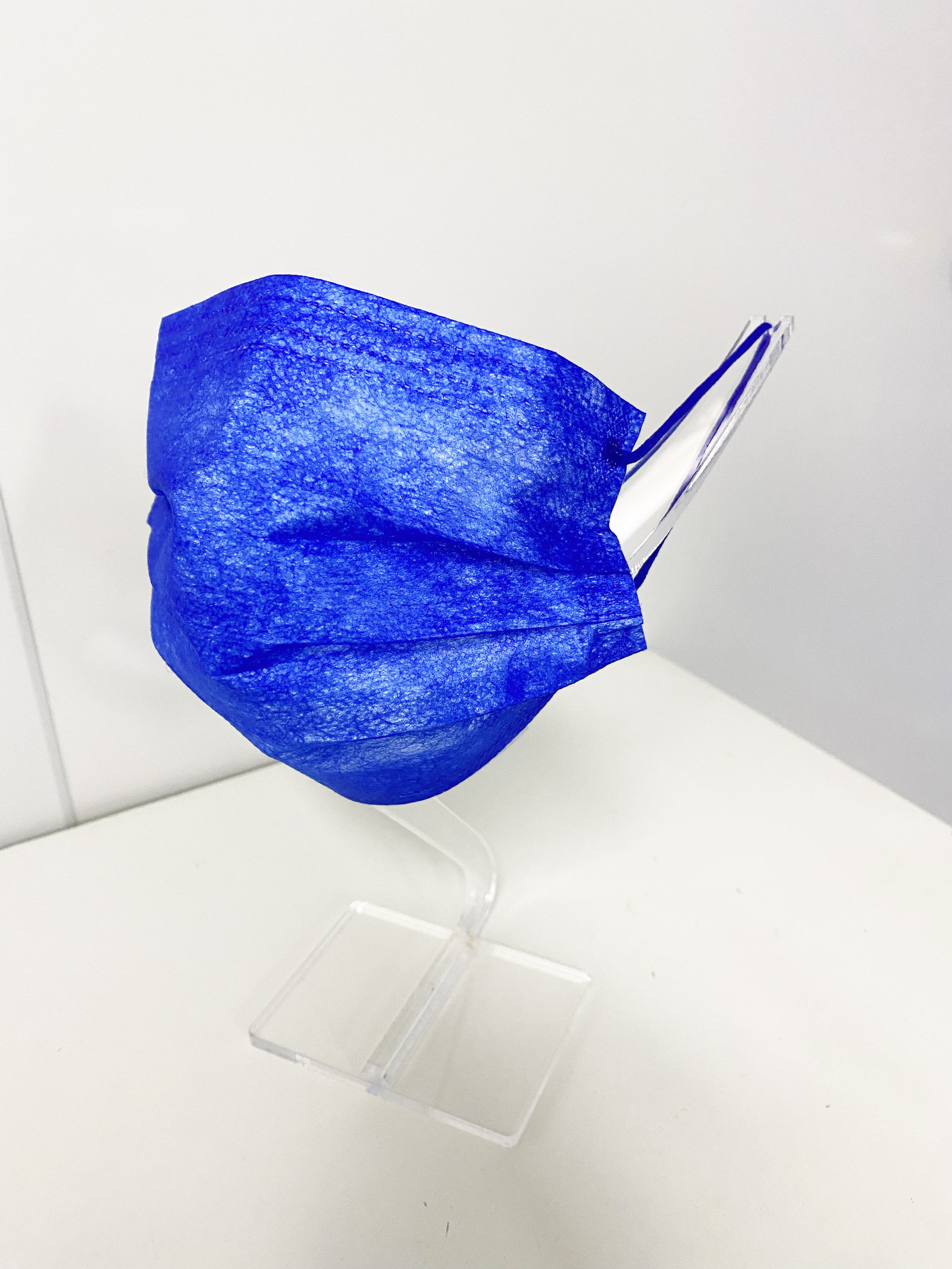 【成人口罩】全牛仔藍（配藍色耳繩）【Face Armor】 1盒共50片，非獨立包裝（香港製造）