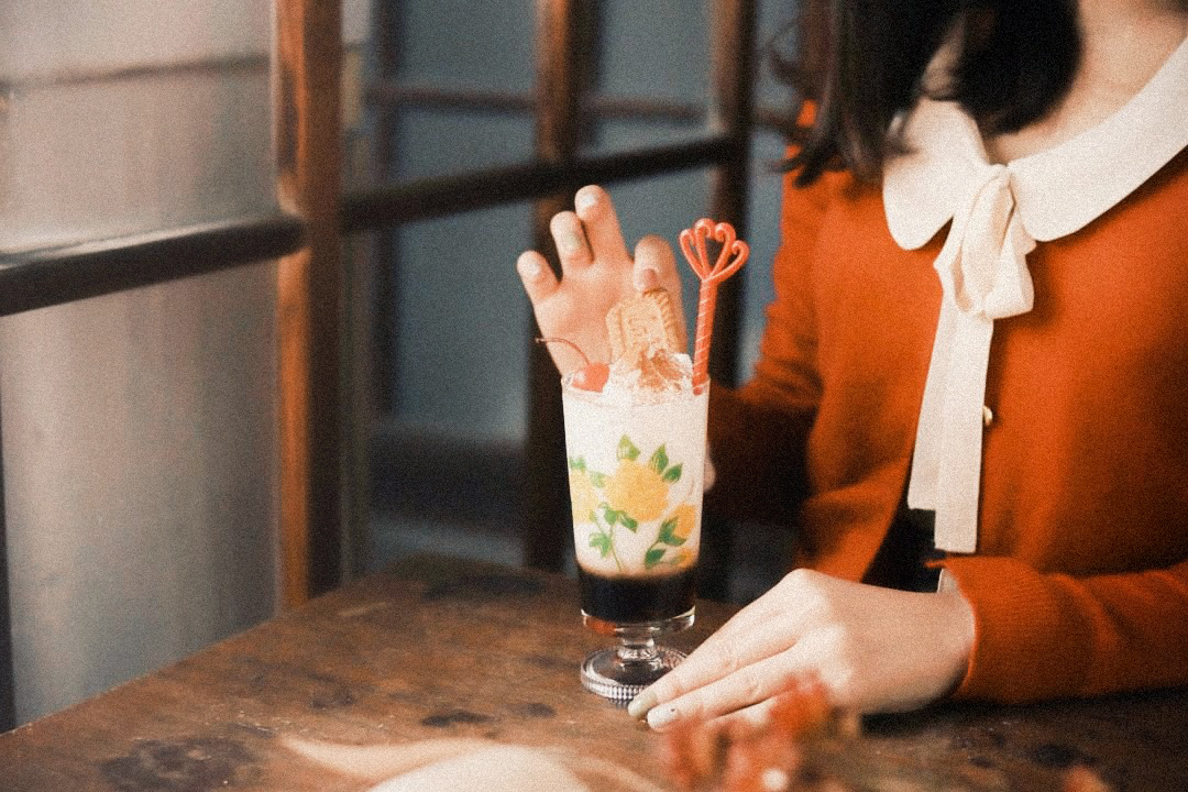 ADERIA Retro 昭和玻璃高腳杯﹝化裝舞會﹞