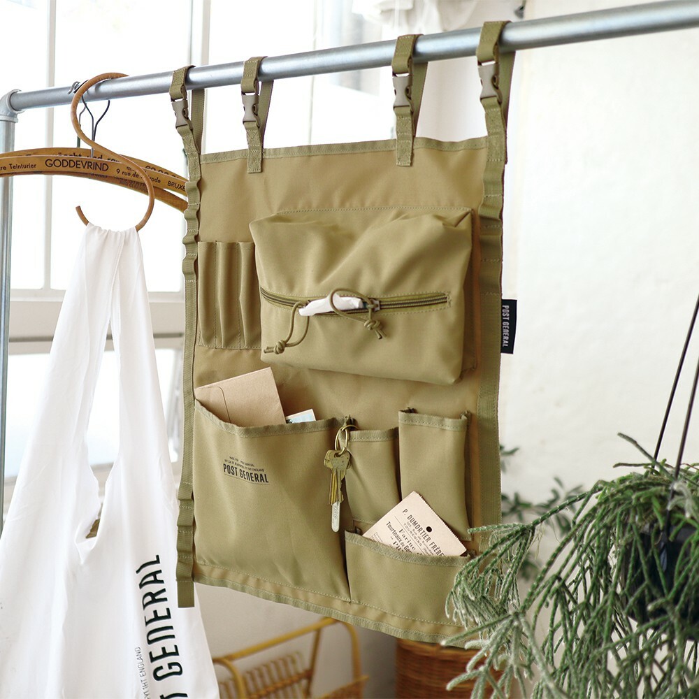 【POST GENERAL】懸掛式萬用大型收納袋 D-4-2