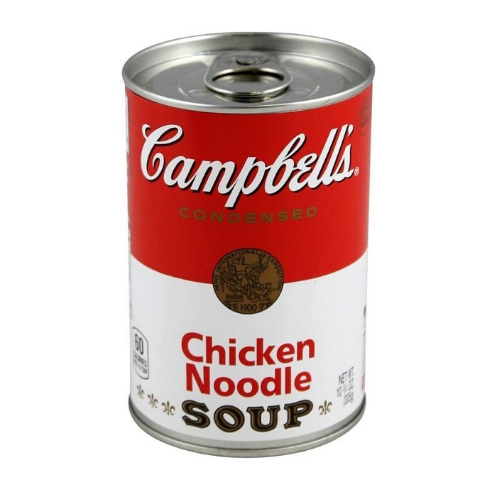 CAMPBELL'S CHICKEN NOODLE SOUP SAFE CAN