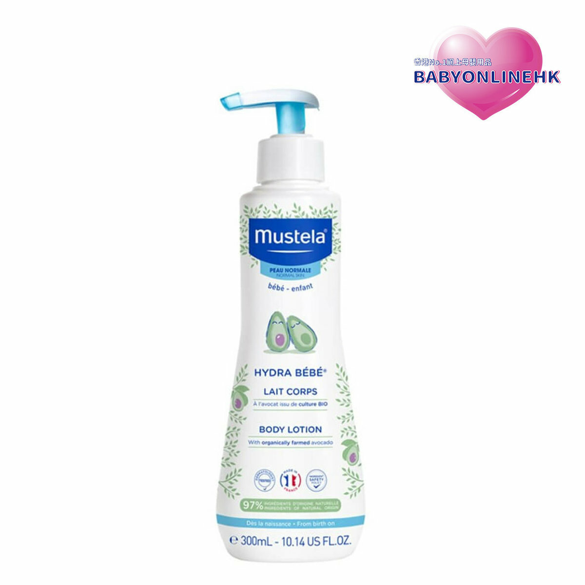 Mustela 保濕潤膚露 300ml