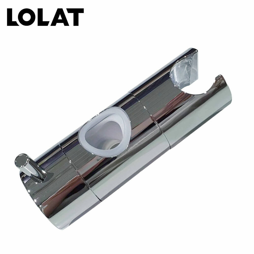 LOLAT多段滑桿式蓮蓬頭掛座-鉻色OP468