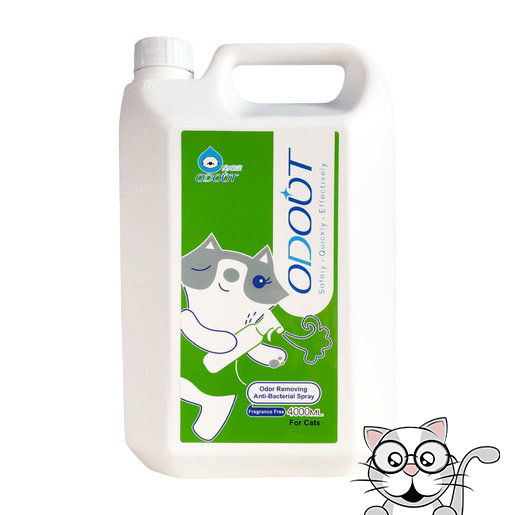 [預購] 臭味滾 - 除臭/抑菌噴霧補充瓶 4L [貓用]