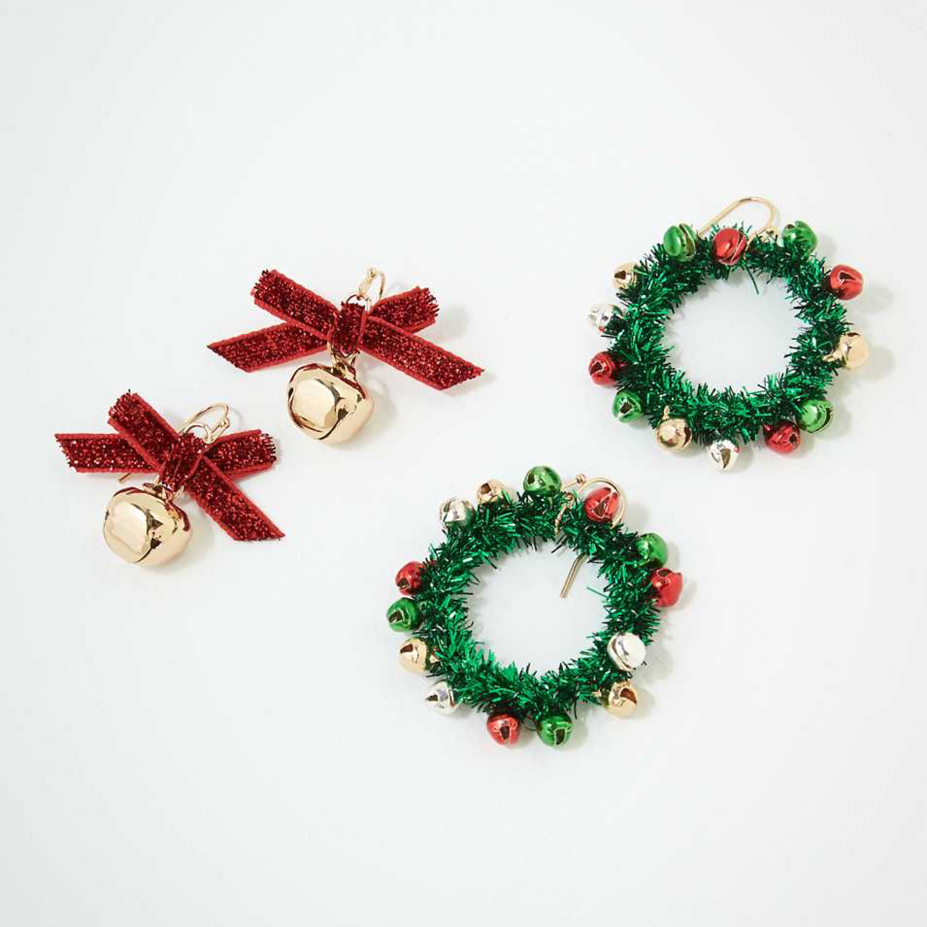 AEO鈴鐺+花圈耳環2件套