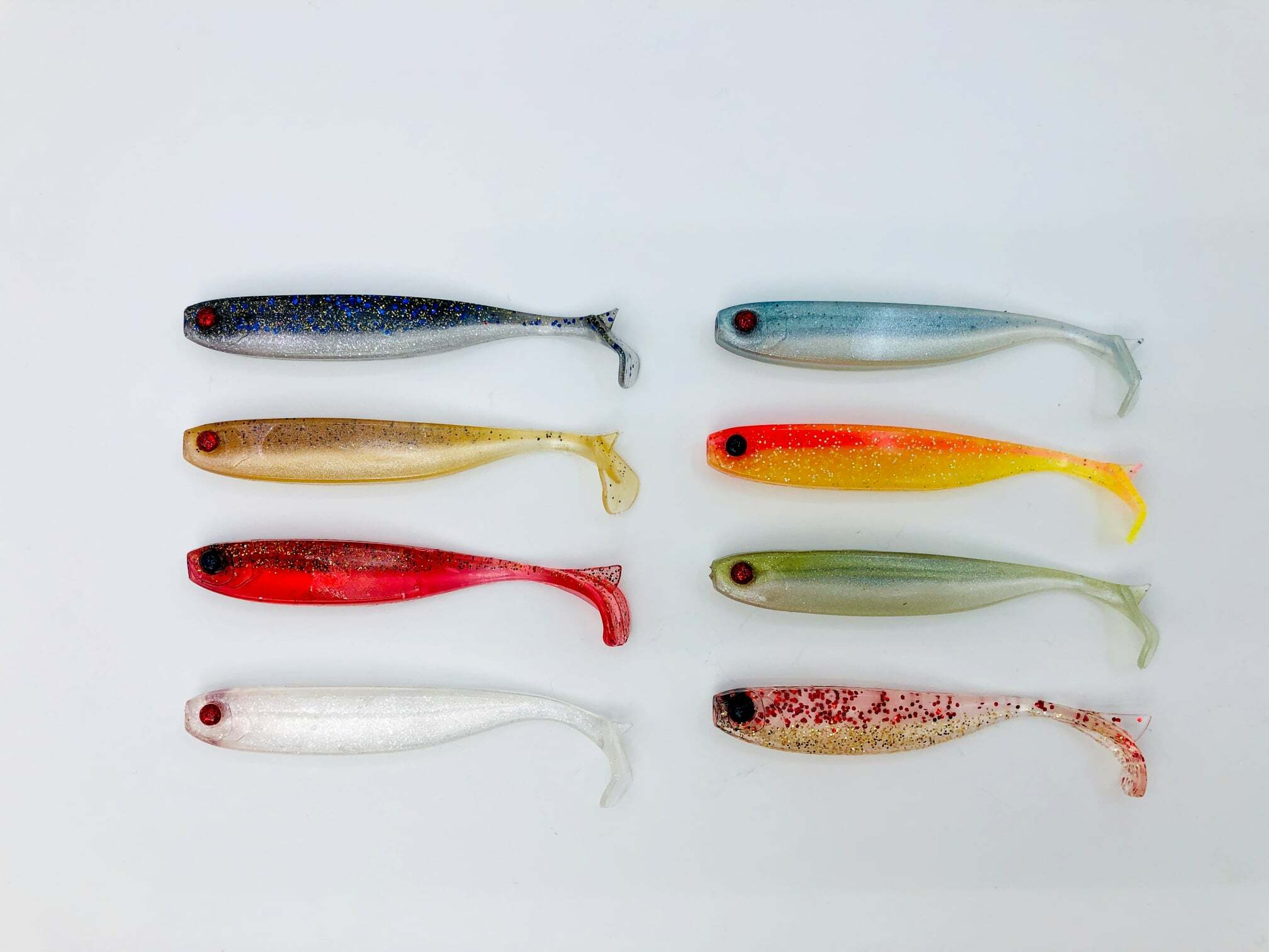 Mustad 慕斯達最新Z-TAIL 強效T尾6入路亞假餌軟蟲釣魚小搞搞魚虎呆