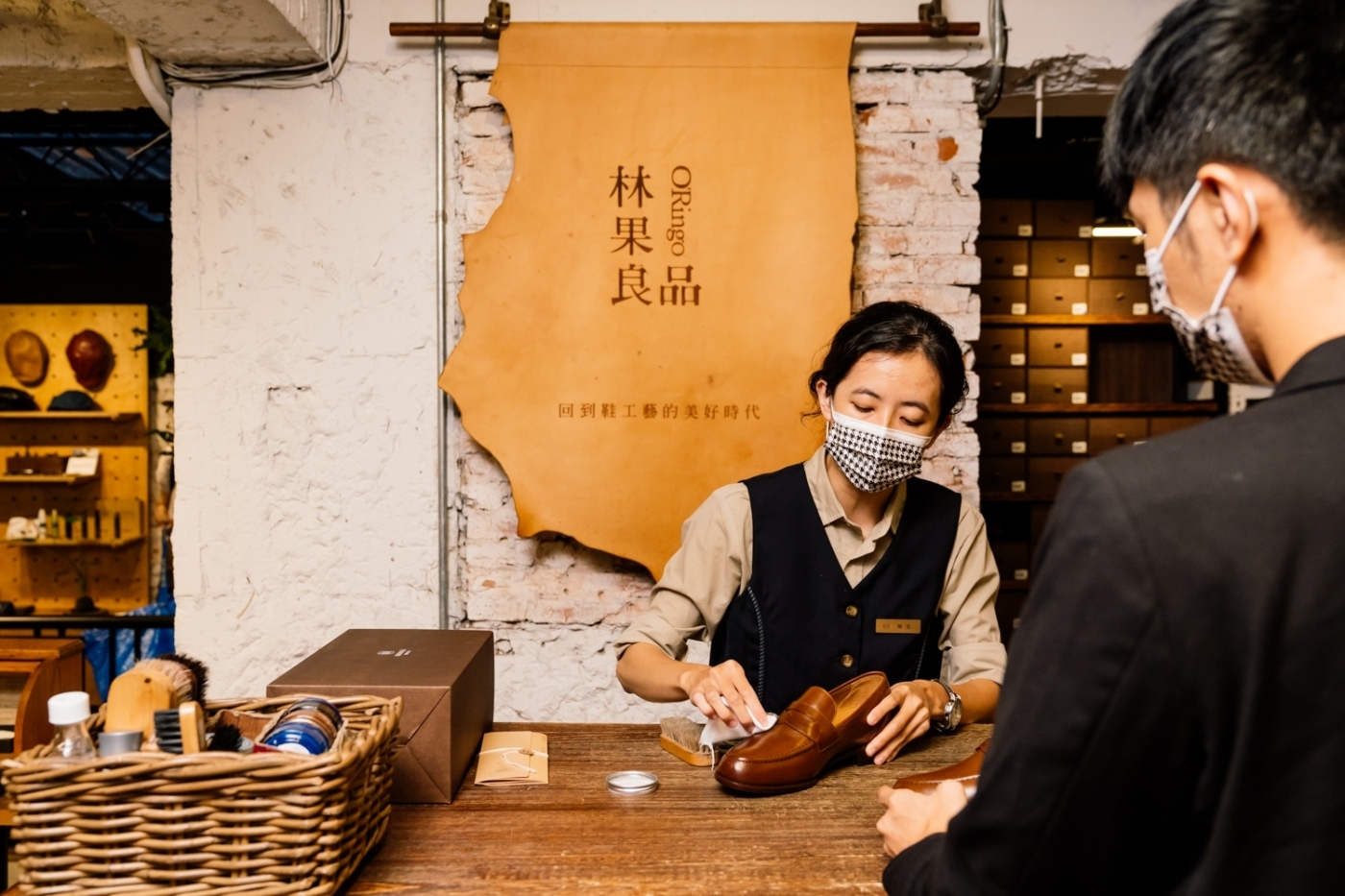 台灣手工皮鞋品牌林果良品貼心服務