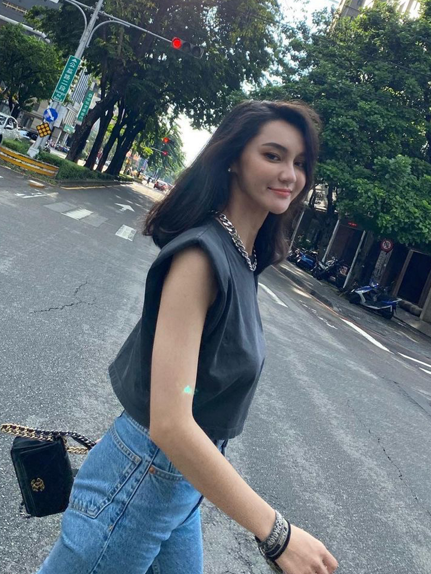 TruDa MoDa自訂款墊肩素背心*3色