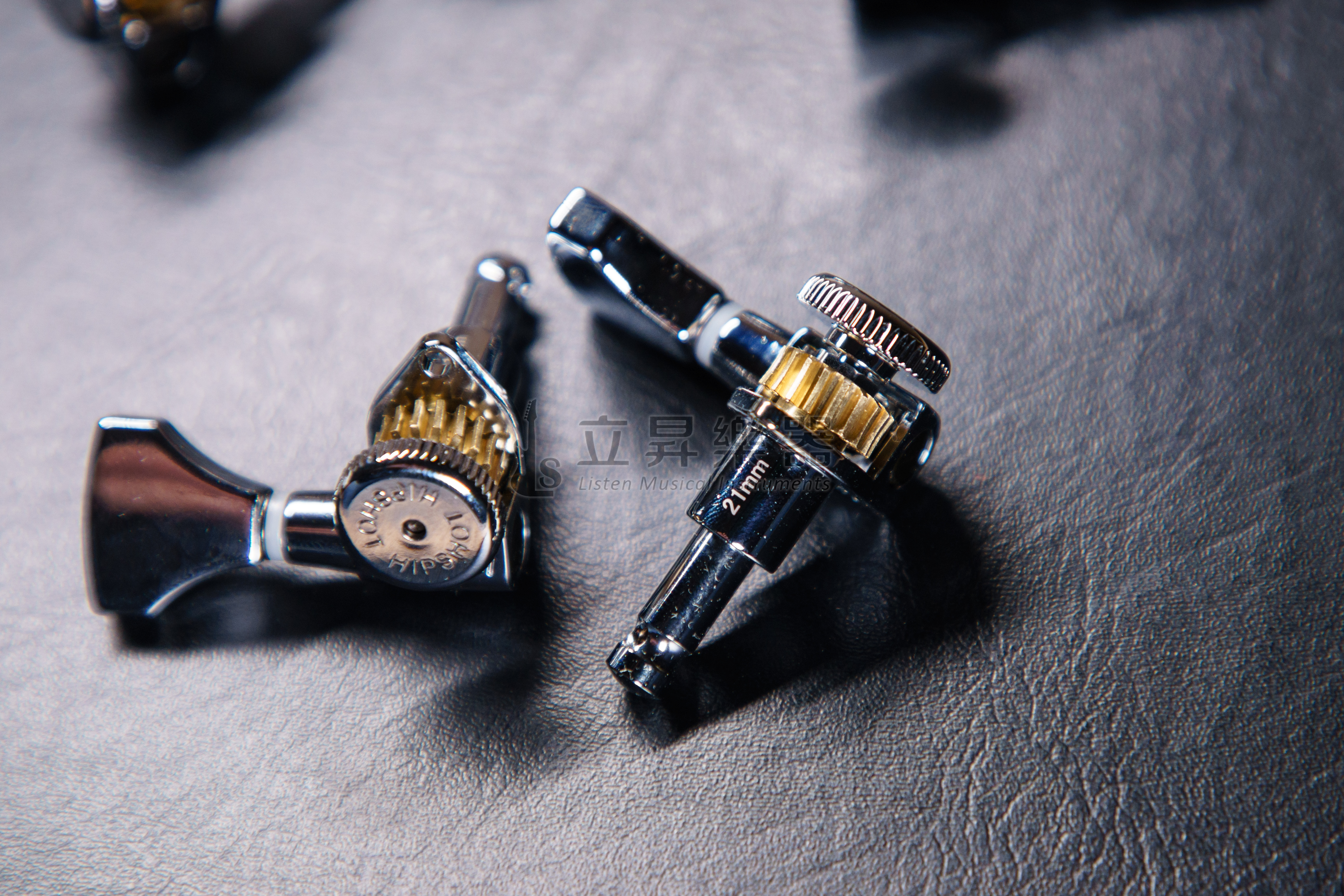 HIPSHOT GUITAR TUNER UPGRADE KIT 3+3 銀色 鎖定式電吉他弦鈕 6K2GL0C PRS可用