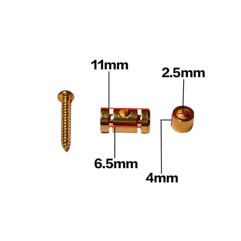 樂器零件 EG String Retainer S013 電吉他 金色/壓弦墊 張力維持器