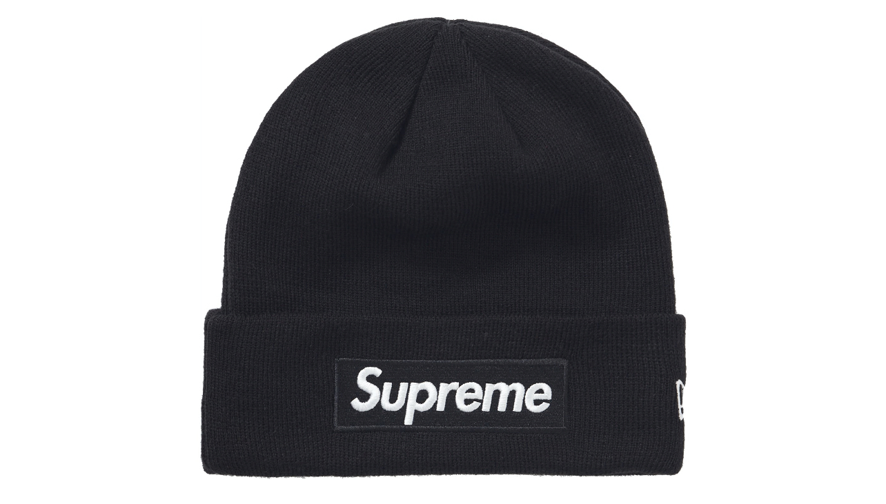 Supreme New Era Box Logo Beanie グレー - ニットキャップ/ビーニー