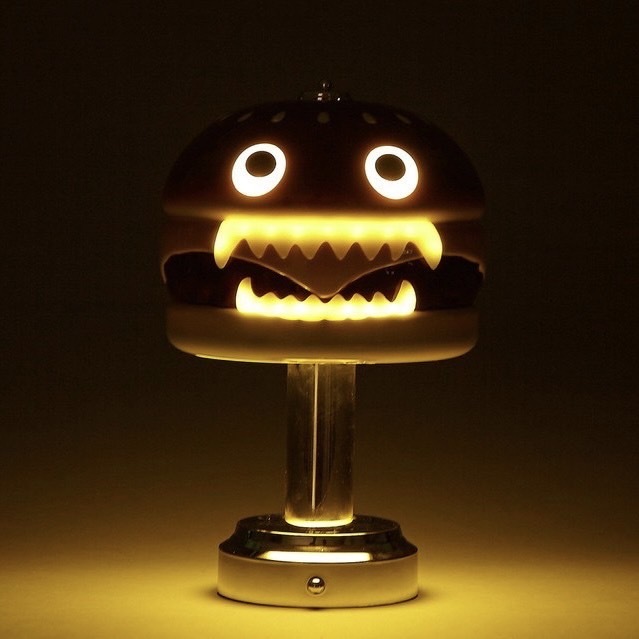MEDICOM X UNDERCOVER HAMBURGER LAMP 經典色 漢堡檯燈