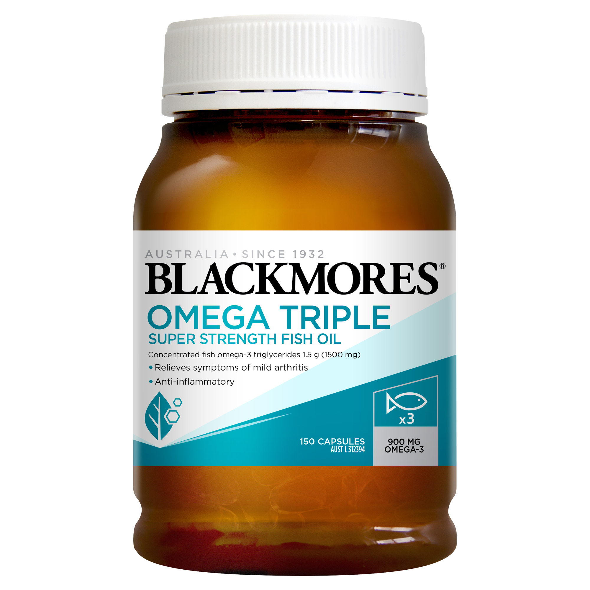 Blackmores 三倍高濃度深海魚油 150粒