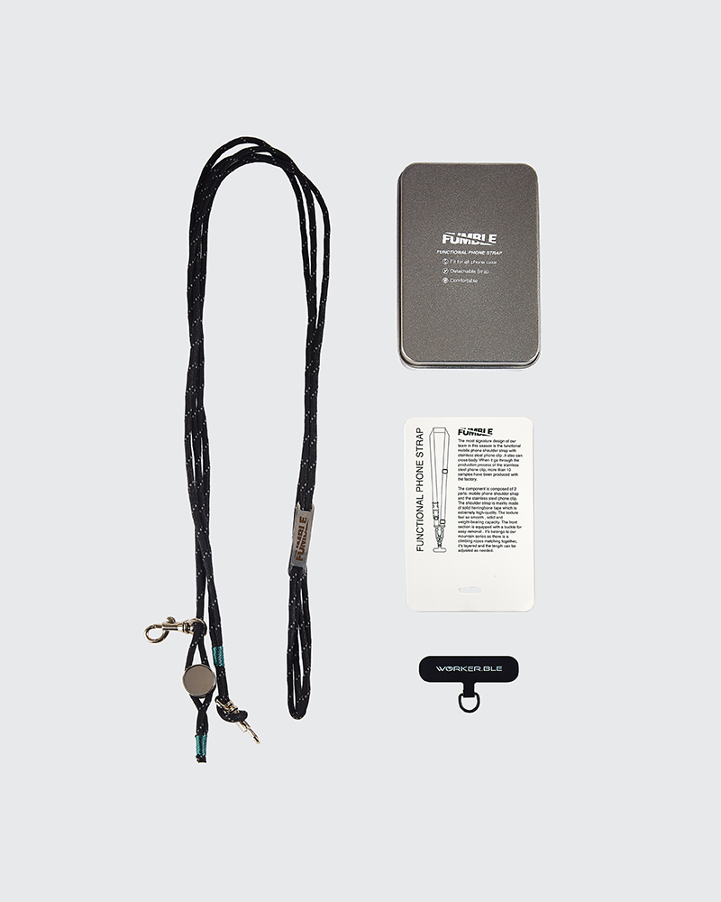 【FUMBLE】Paracord Phone Strap｜3 Color｜Hong Kong Original Design
