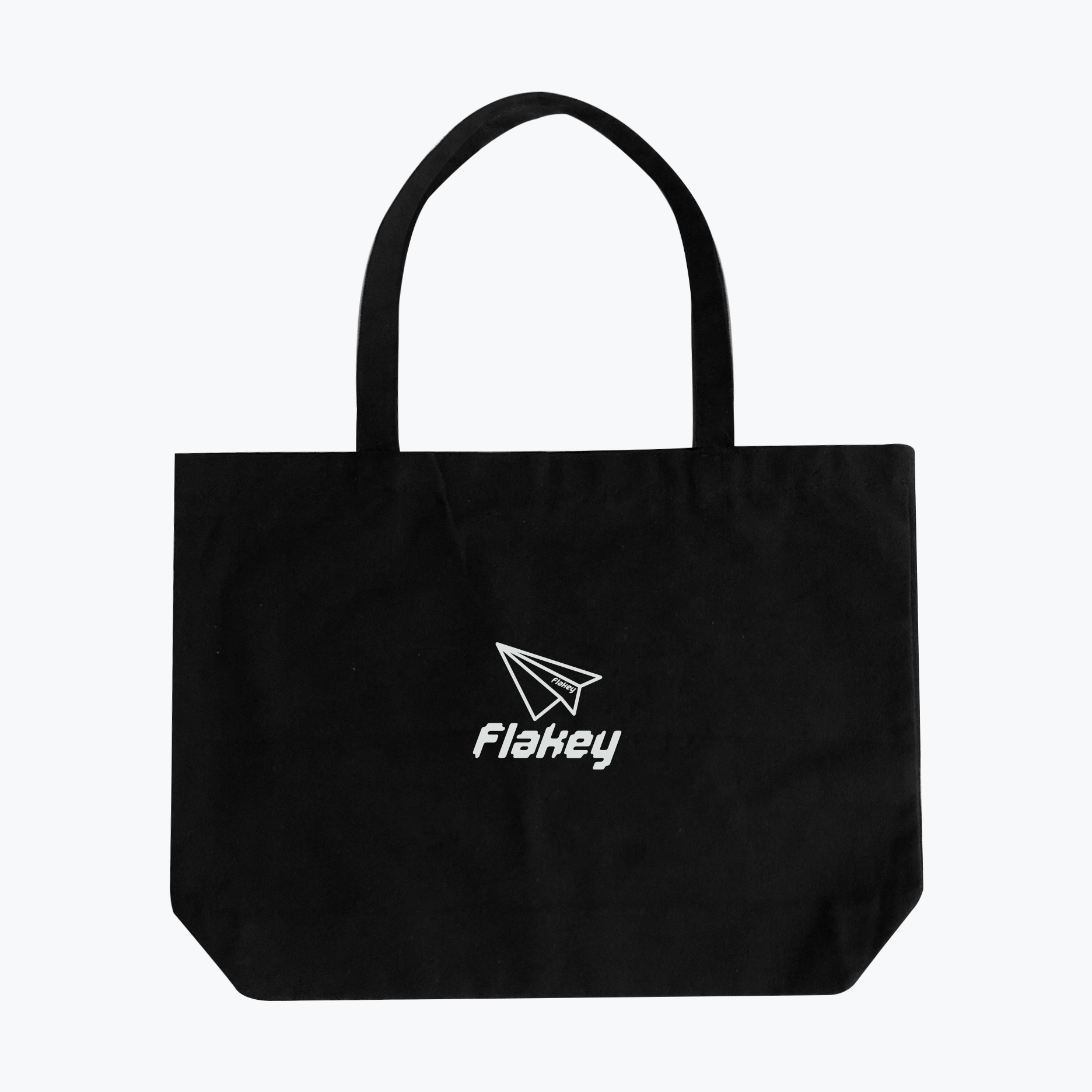 FLAKEY 玄黑手提TOTE BAG套裝 (TOTE BAG,，搓手液,，消毒紙巾，紀念隨意貼，限量聖誕卡)