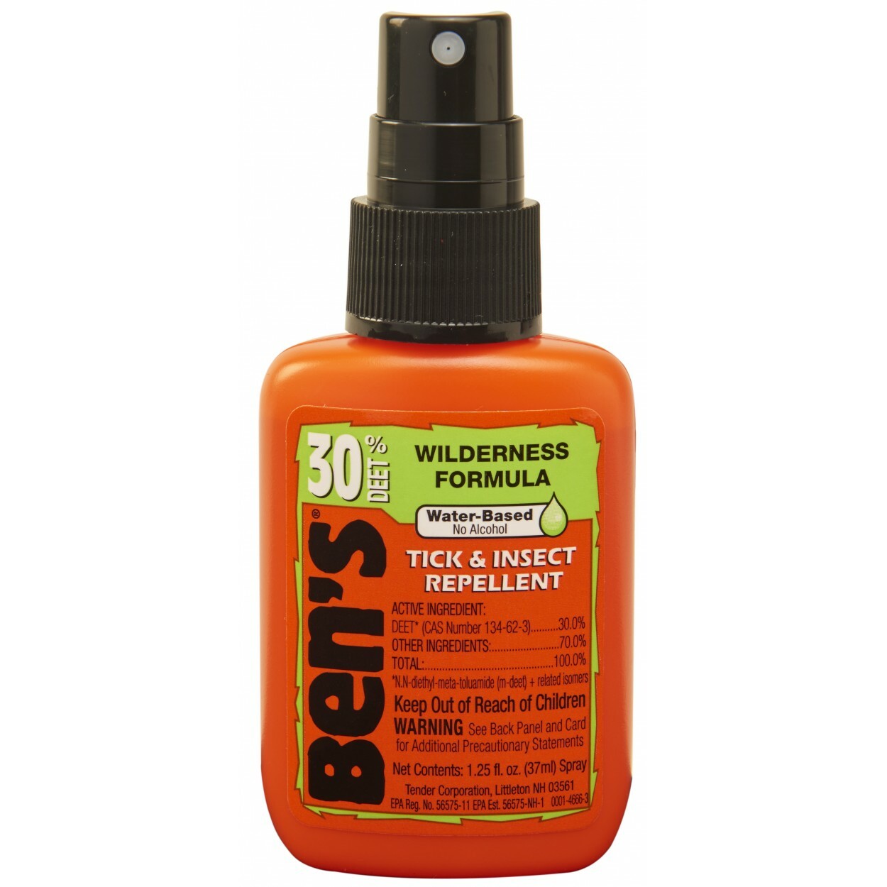 美國製造 Ben's Deet 30% Mosquito Repellent 37ml 防蚊蟲噴劑