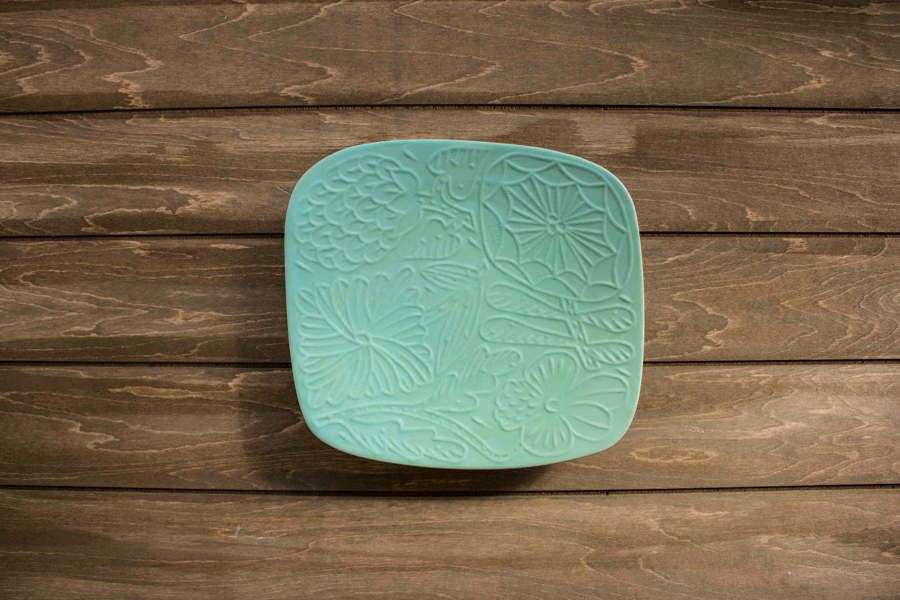 鹿兒島睦週邊 - floro系列盤 / 薄荷綠 S