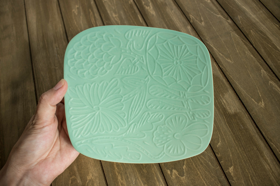 鹿兒島睦週邊 - floro系列盤 / 薄荷綠 S