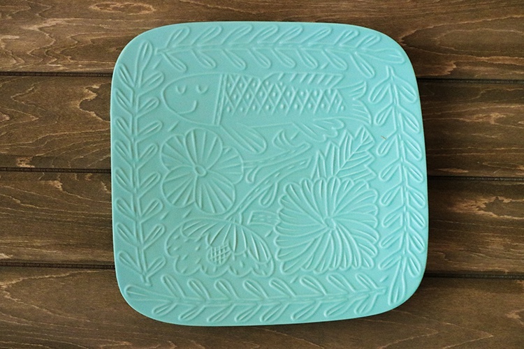 鹿兒島睦週邊-floro系列盤 / 薄荷綠 M