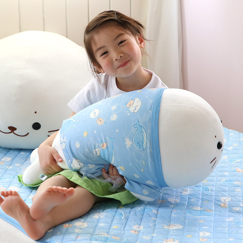 Sirotan 涼感抱枕套 -星鯨遨遊 比平時更冷 85cm