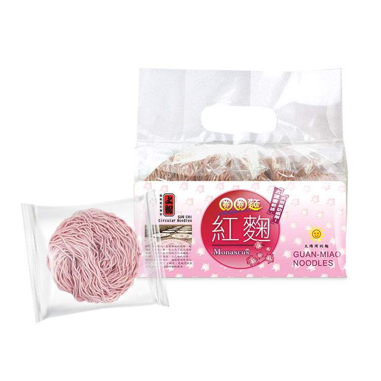 上智紅麴圈圈麵 400g