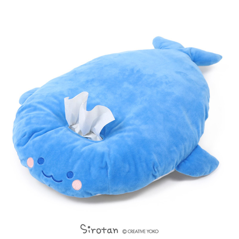 Sirotan 絨毛面紙套-星鯨