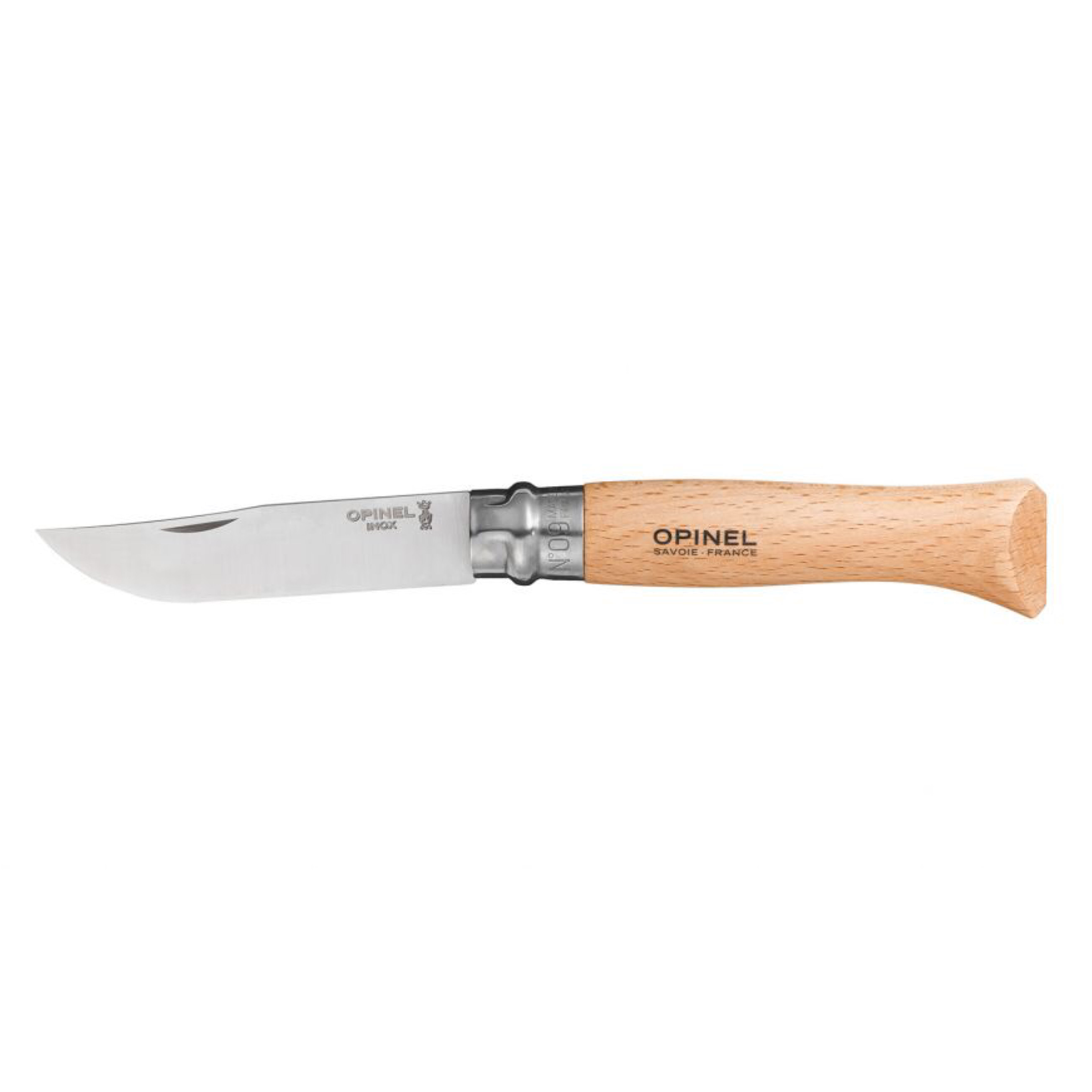 Opinel No. 9 Stainless Steel Folding Knife 9號不鏽鋼尖頭摺刀
