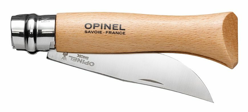 Opinel No. 9 Stainless Steel Folding Knife 9號不鏽鋼尖頭摺刀