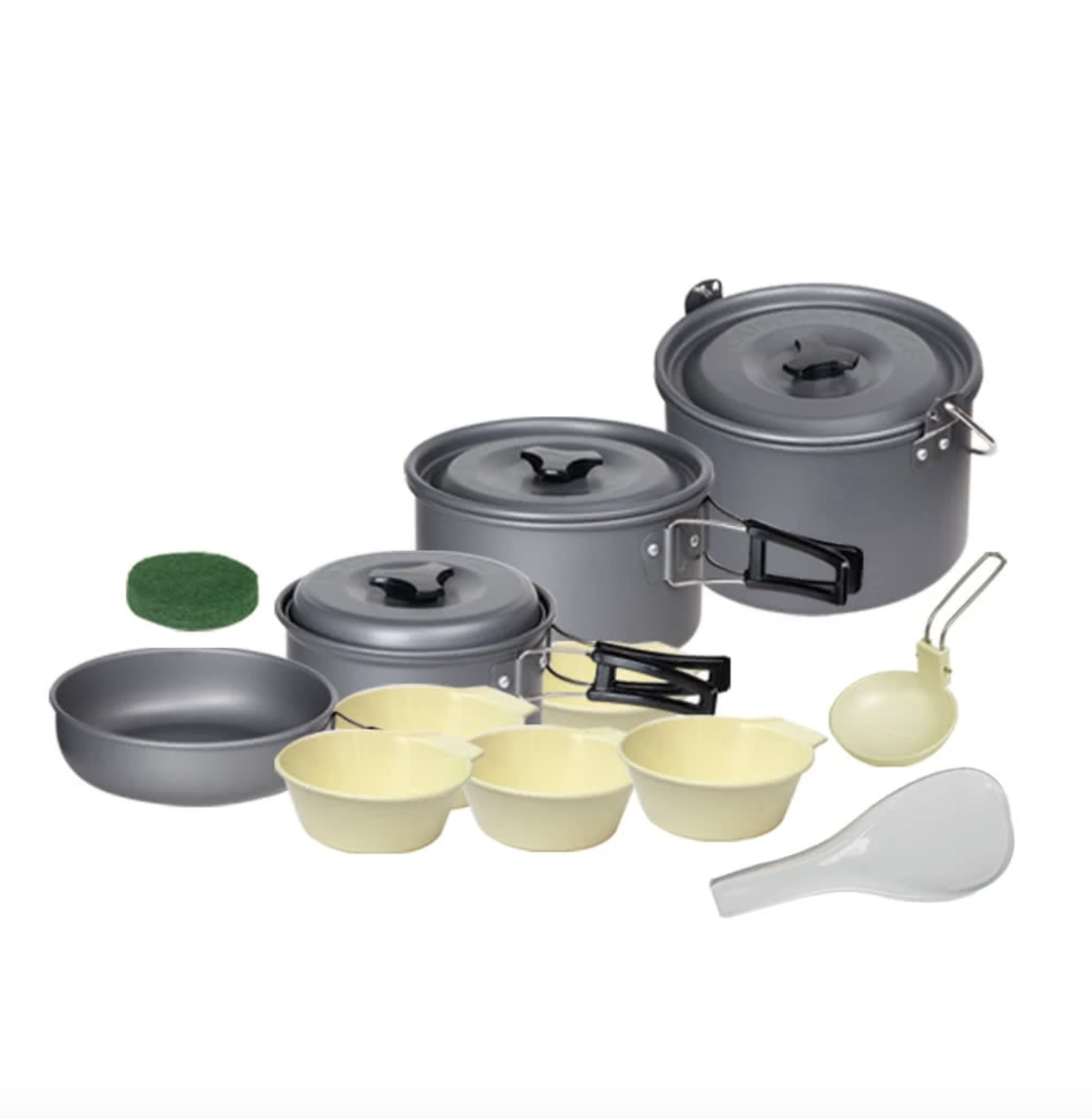 Camping Ace 硬質氧化鋁戶外炊具套裝 (5-6人)