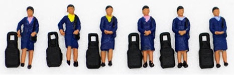 Kato 24-279 N規 準備中的乘務員