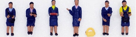 Kato 24-280 N規 工作中乘務員