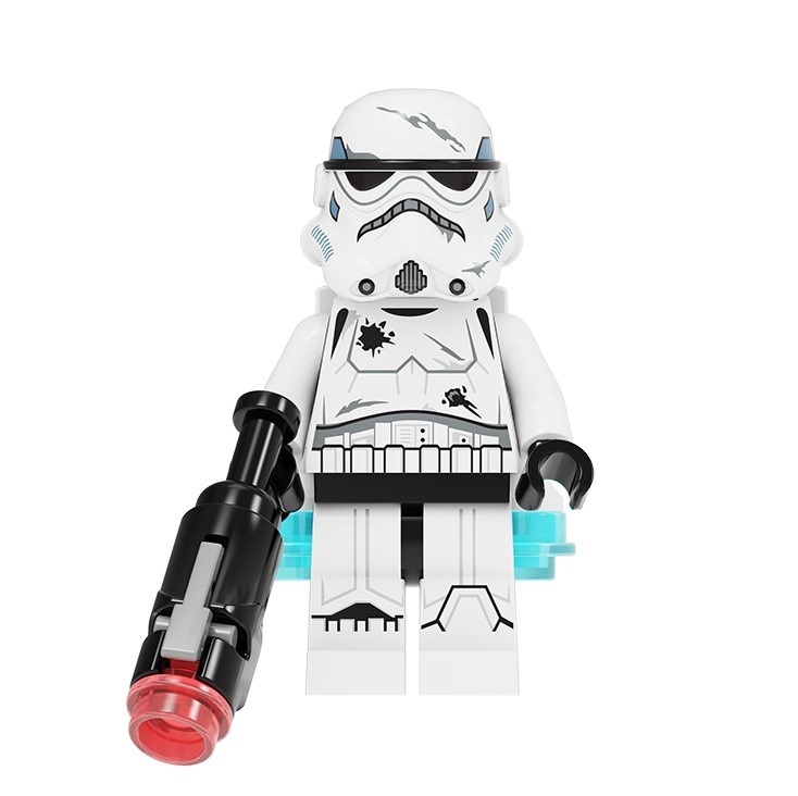 Damaged  Stormtrooper Star Wars Custom Minifigures Minifigs Fit Lego PG2293