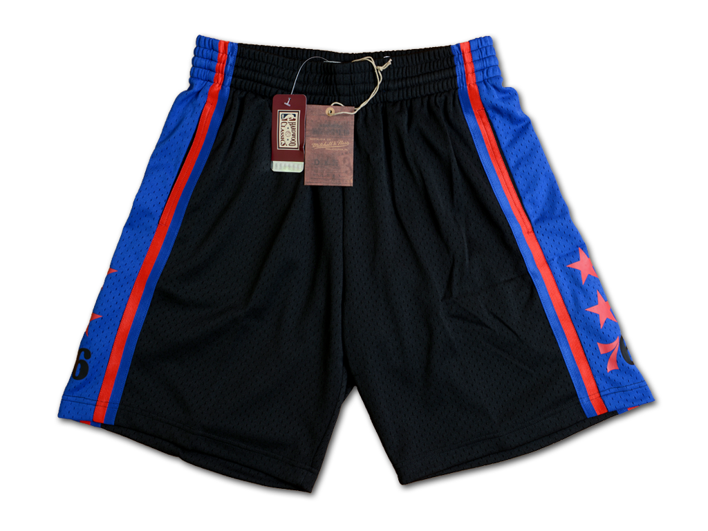 Mitchell & Ness 費城76人隊 Reload Swingman 球褲