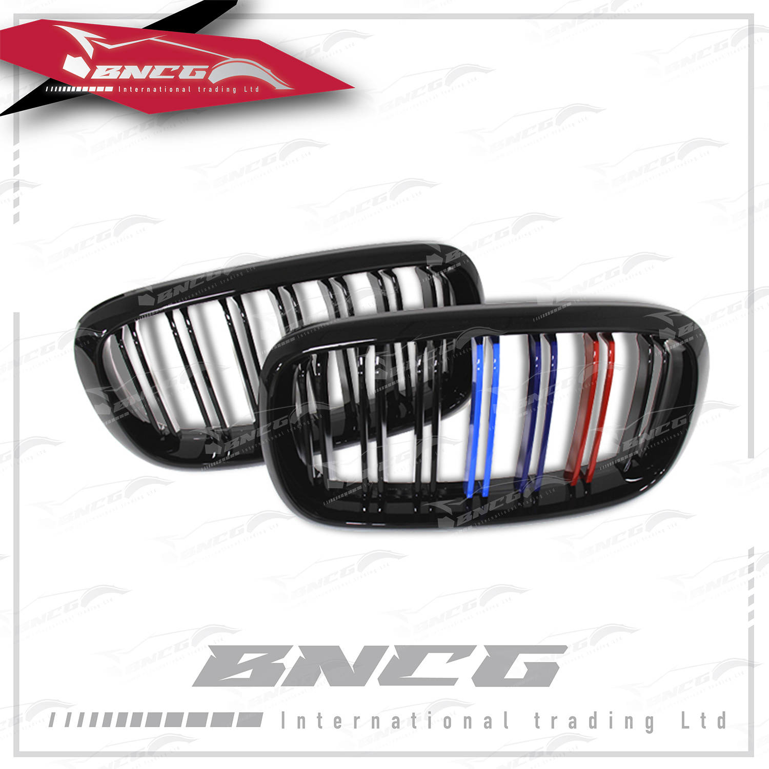 寶馬BMW F15 X5 F16 X6 F85 X5M F86 X6M 改裝 碳纖維 ABS 雙線款 水箱罩 M配色