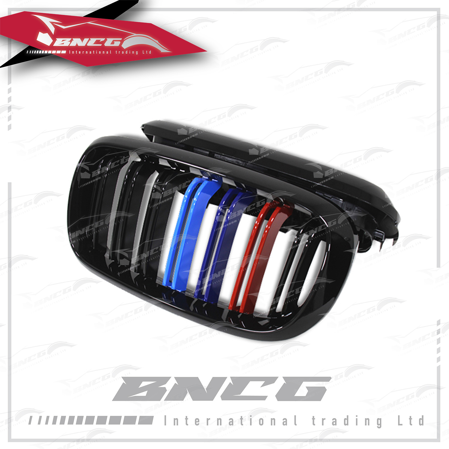 寶馬BMW F15 X5 F16 X6 F85 X5M F86 X6M 改裝 碳纖維 ABS 雙線款 水箱罩 M配色