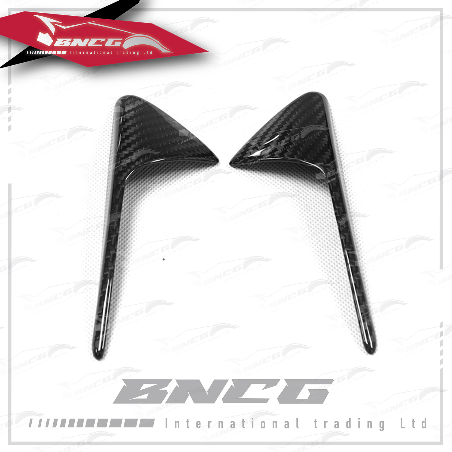 特斯拉 Tesla Model 3 17-20年式 改裝 卡夢 碳纖維 外觀件 葉子板 裝飾貼片【2入】