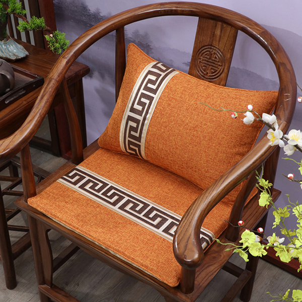 新中式棉麻可客製坐墊(現貨出清)