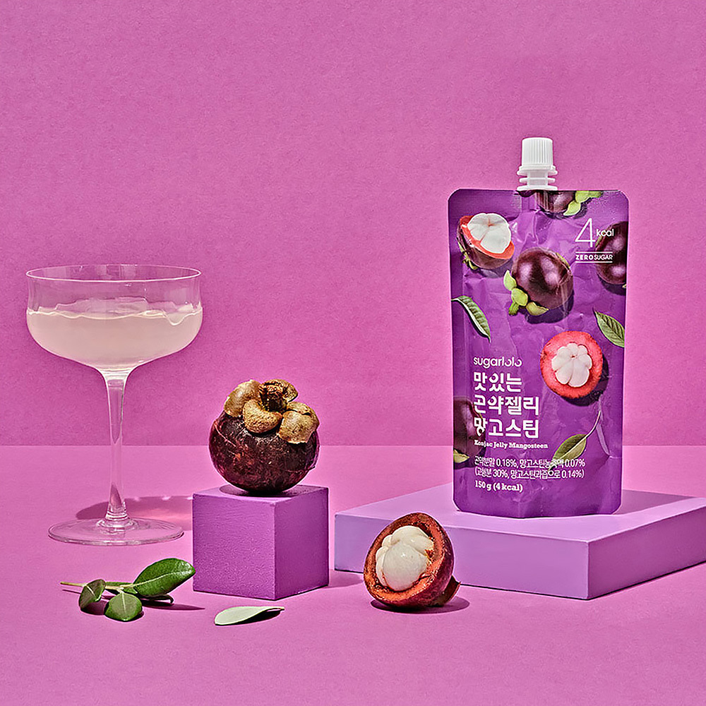 【BK SHOP】蒟蒻果凍飲-山竹風味150ml