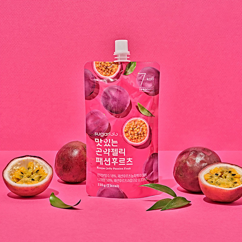 【BK SHOP】蒟蒻果凍飲-百香果風味150ml