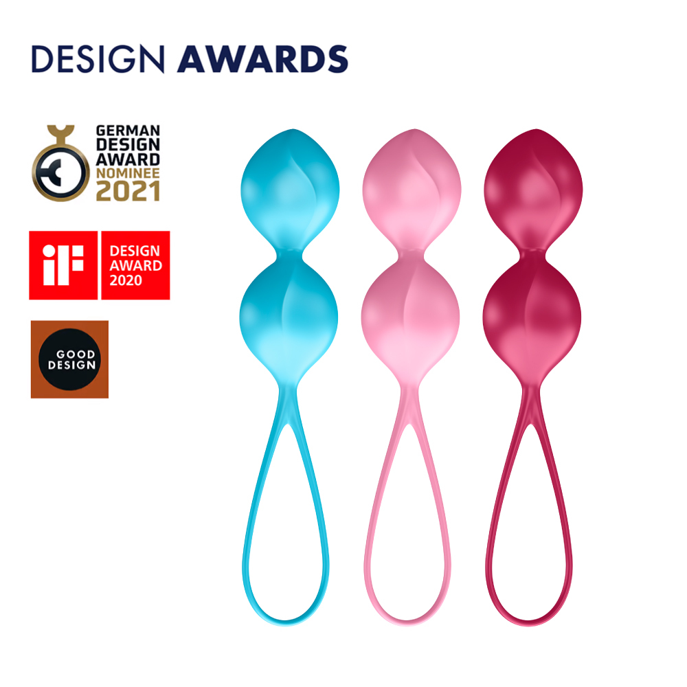 德國Satisfyer V Balls雙球聰明球 (3入)