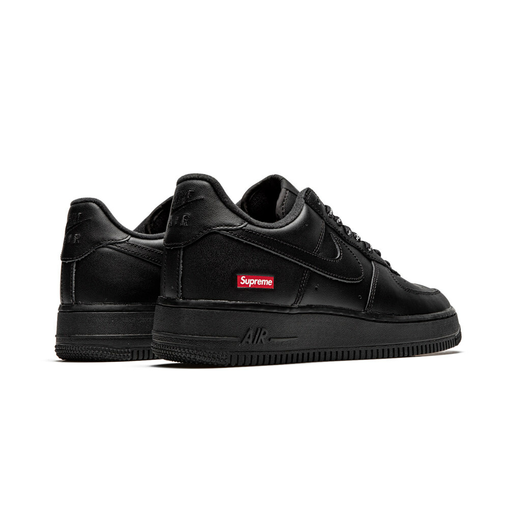 Supreme x Nike Air Force 1 Low 聯名款黑男女鞋CU9225-001 [台灣